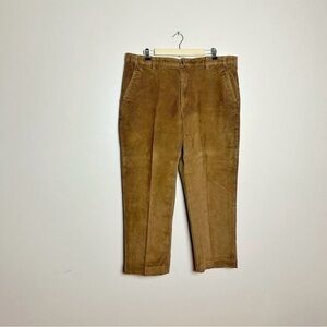 CLEARANCE! Men’s Brown L.L. Bean Comfort Waist Cords Size 40x29 EUC HEMMED